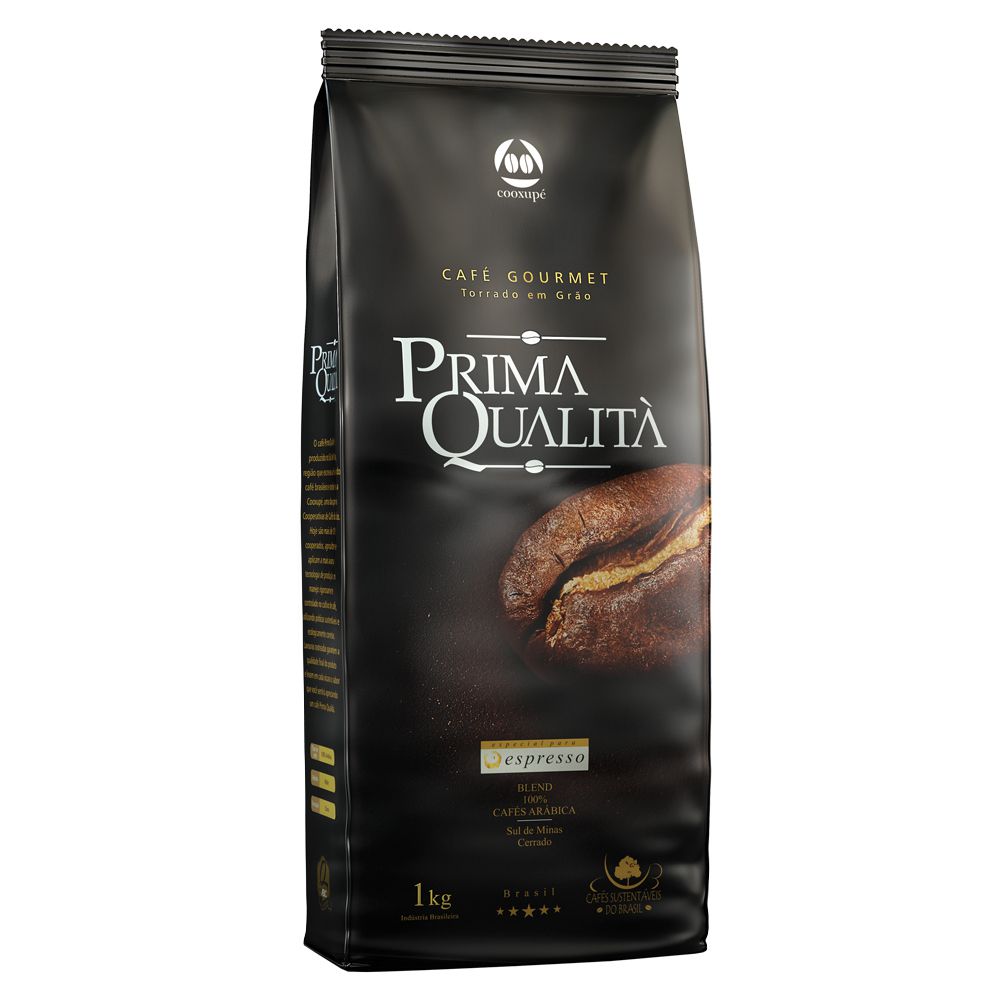 Café conilon em grãos torrado 1kg