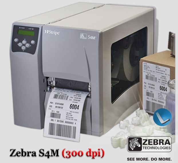 Impressora Zebra S4m 300dpi Lservice Peças E Impressoras 7792