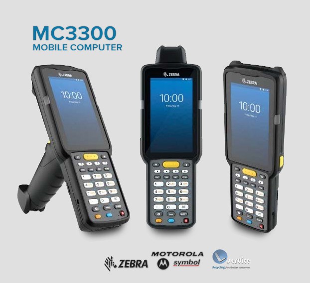 Coletor De Dados Zebra Mc33 Mc3300 Lservice Peças E Impressoras 2499