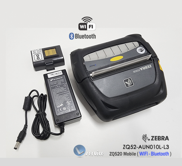 Impressora Zebra Mobile Zq520 Wifi E Bluetooth Lservice Peças E Impressoras 9143