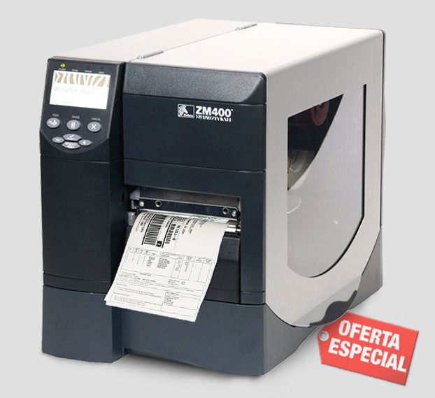 Impressora De Etiqueta Zebra Zm400 Lservice Peças E Impressoras 3843