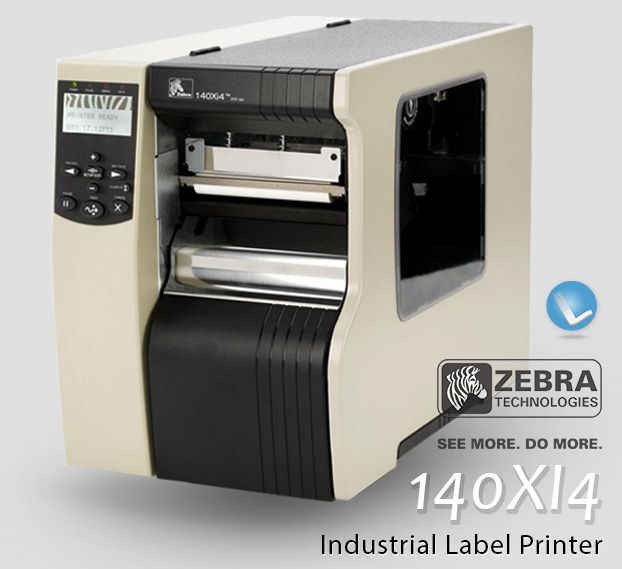 Impressora De Etiquetas Industrial Zebra 140xi4 Lservice Peças E Impressoras 3367