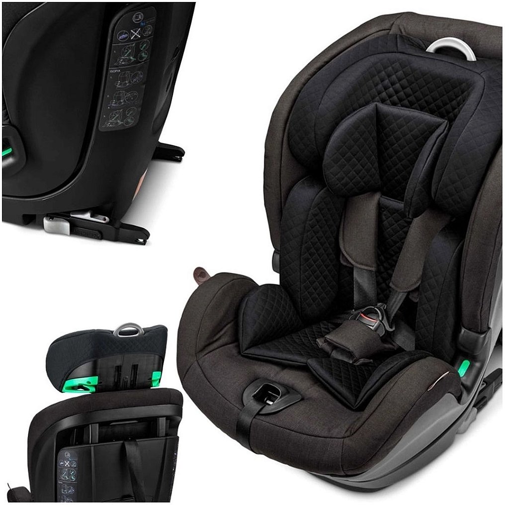 Cadeirinha De Bebê Para Carro ABC Design Aspen Black | Missy Baby ...