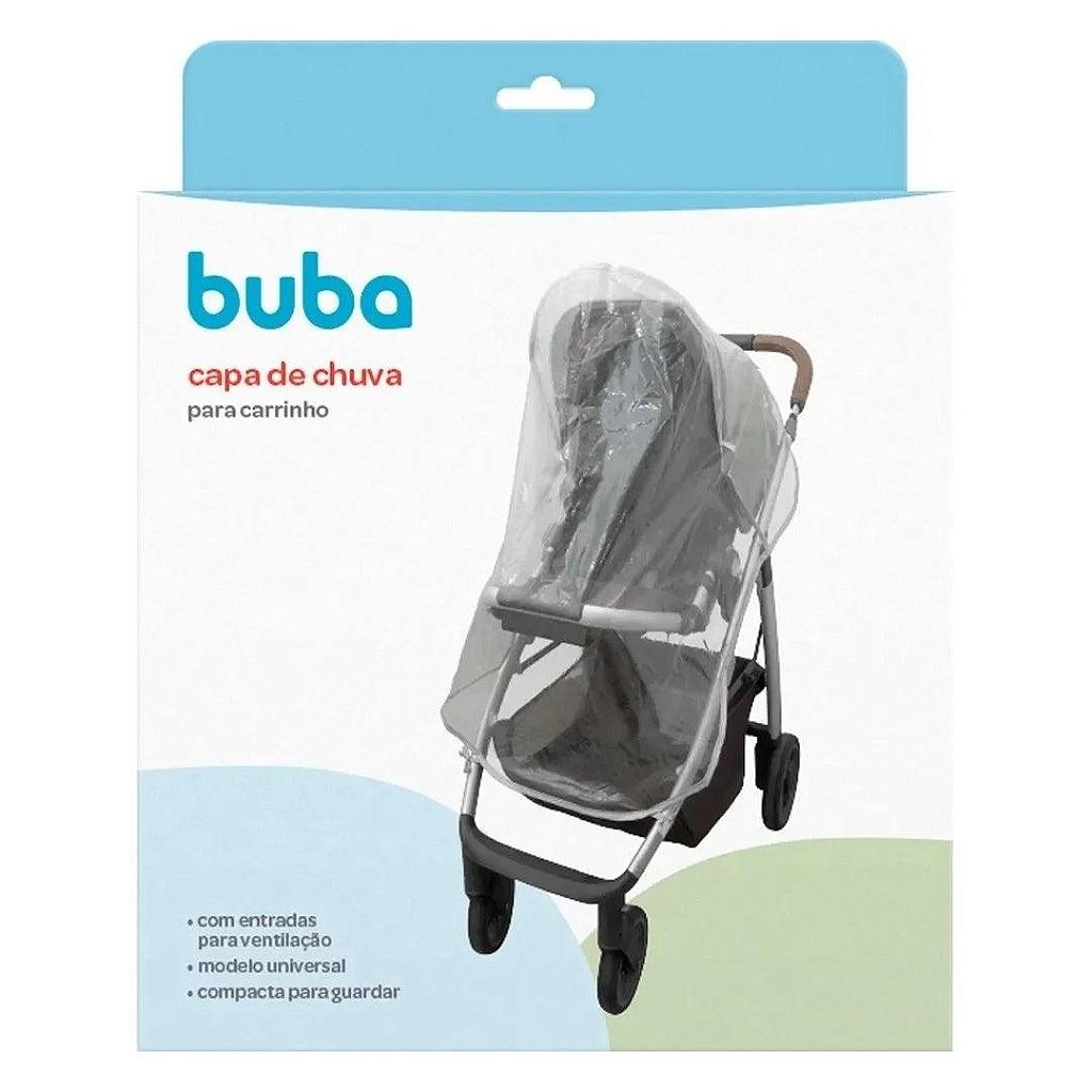 Capa de Chuva Para Carrinho de Bebê Buba | Missy Baby - Missy Baby & Kids