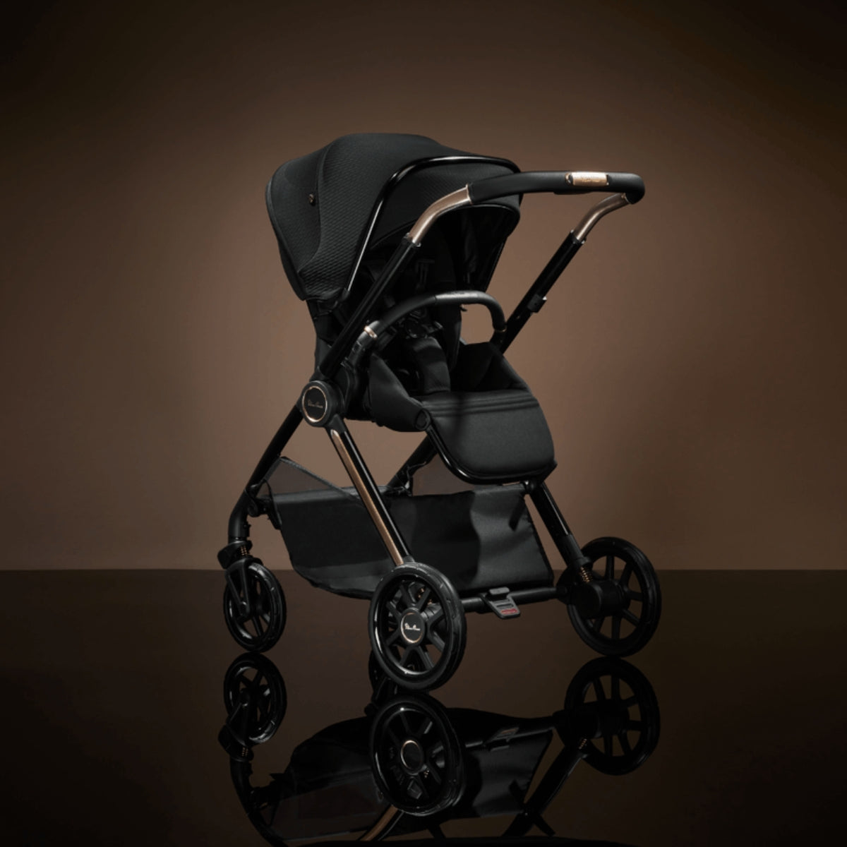 Carrinho De Bebê + Moisés Silver Cross Reef 2 Espresso Europeu