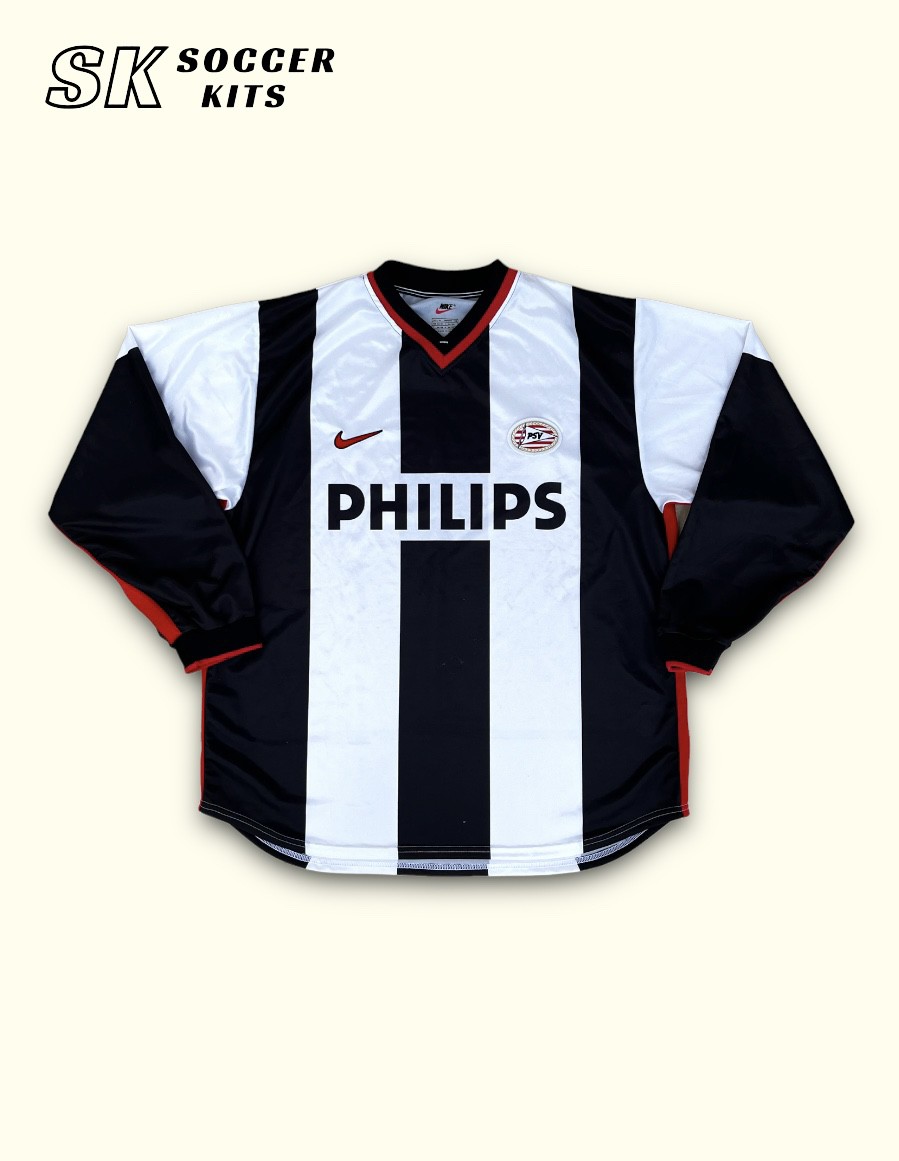 Camisa PSV 1998/99 Away - Manga Longa (Modelo Jogador) - Soccer Kits -  Camisas de Futebol