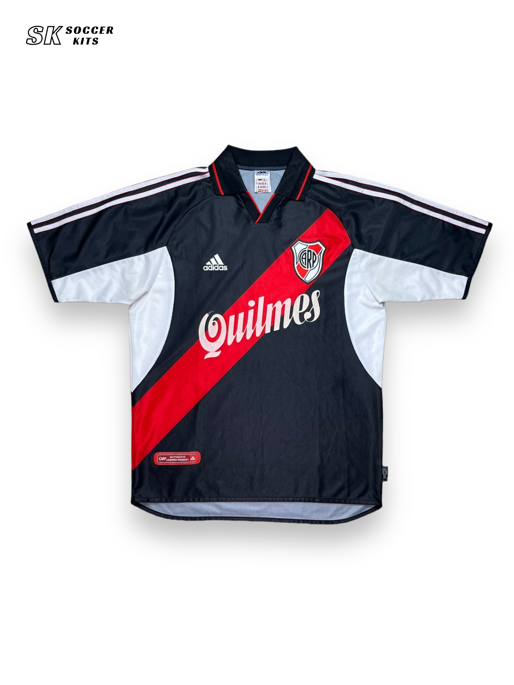 Camisa River Plate 2000 01 Third Soccer Kits Camisas de Futebol