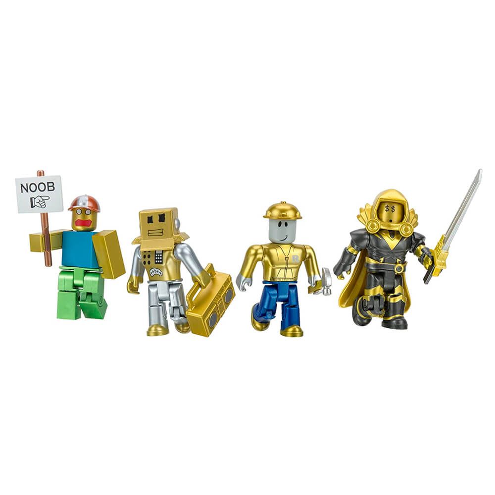 Bonecos Roblox Action Collection - Aniversário de 15 Anos: Set Dourado de  Colecionador (8 Peças), Jazwares - Bazaar Geek