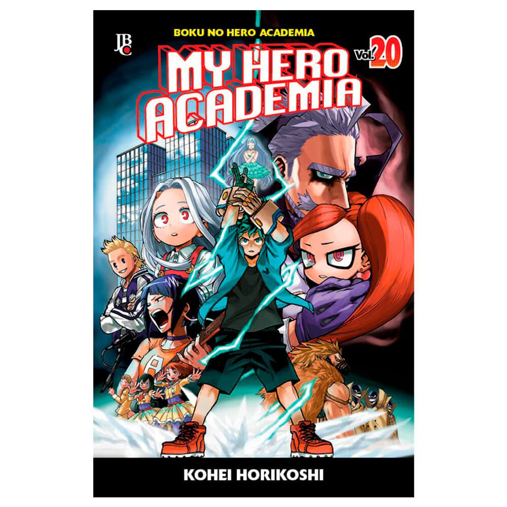 Livro Mangá- My Hero Academia - n.º 4 - O rapaz que nasceu com tudo