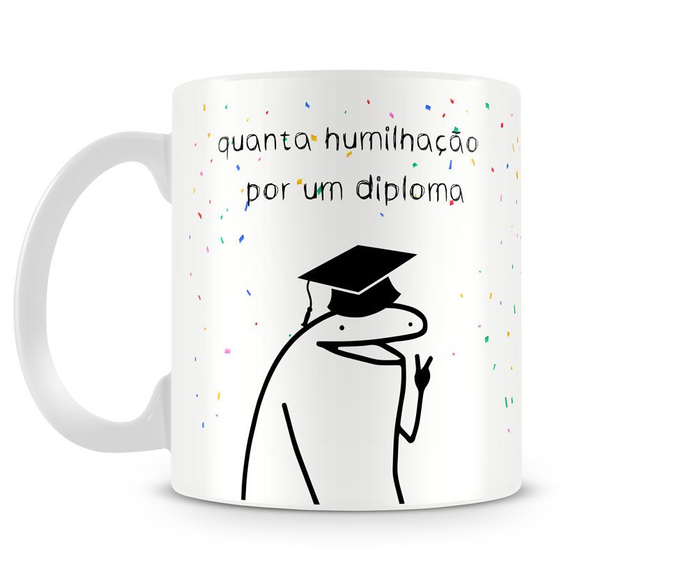 Caneca meme flork calma - Artgeek - Loja Nerd de Decoração e Presentes do  Mundo Geek