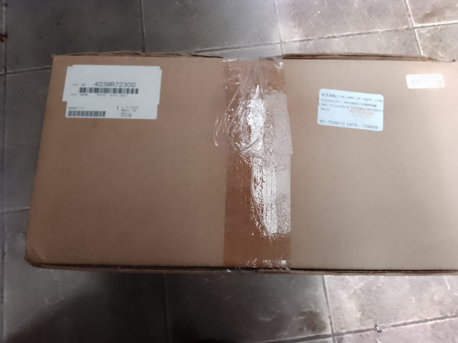 Unidade 4039R72300 4038 0778 00 4038-0778-00 4038077800 da cabeça de i ...