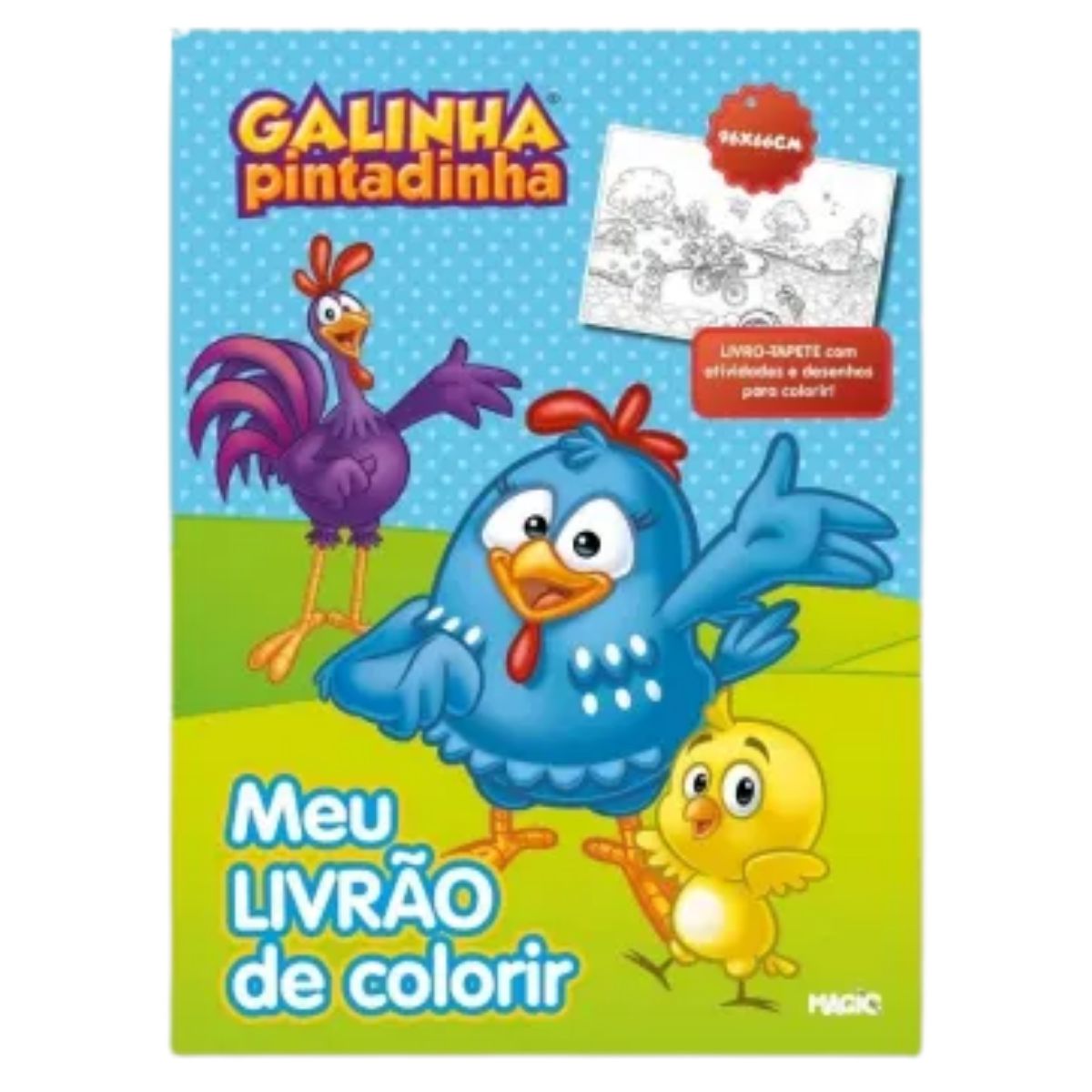 Livro – Galinha Pintadinha – 365 Desenhos para colorir – Maior Loja de  Brinquedos da Região