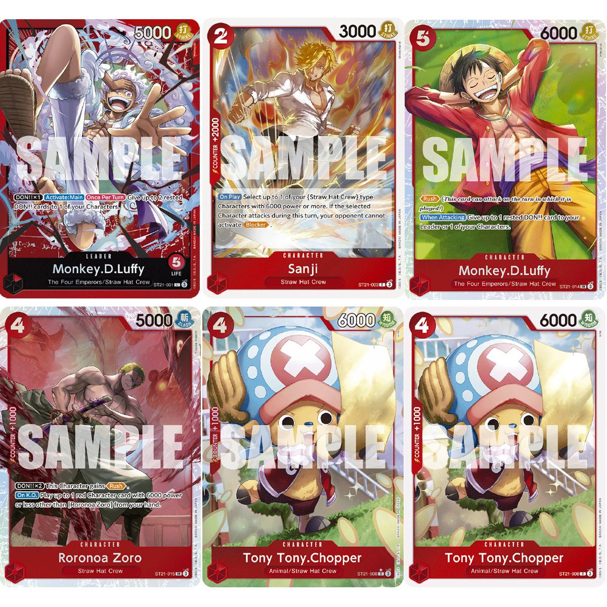 Starter Deck: One Piece EX -GEAR5- ST-21 ST21 - Drop1 - Jogos de
