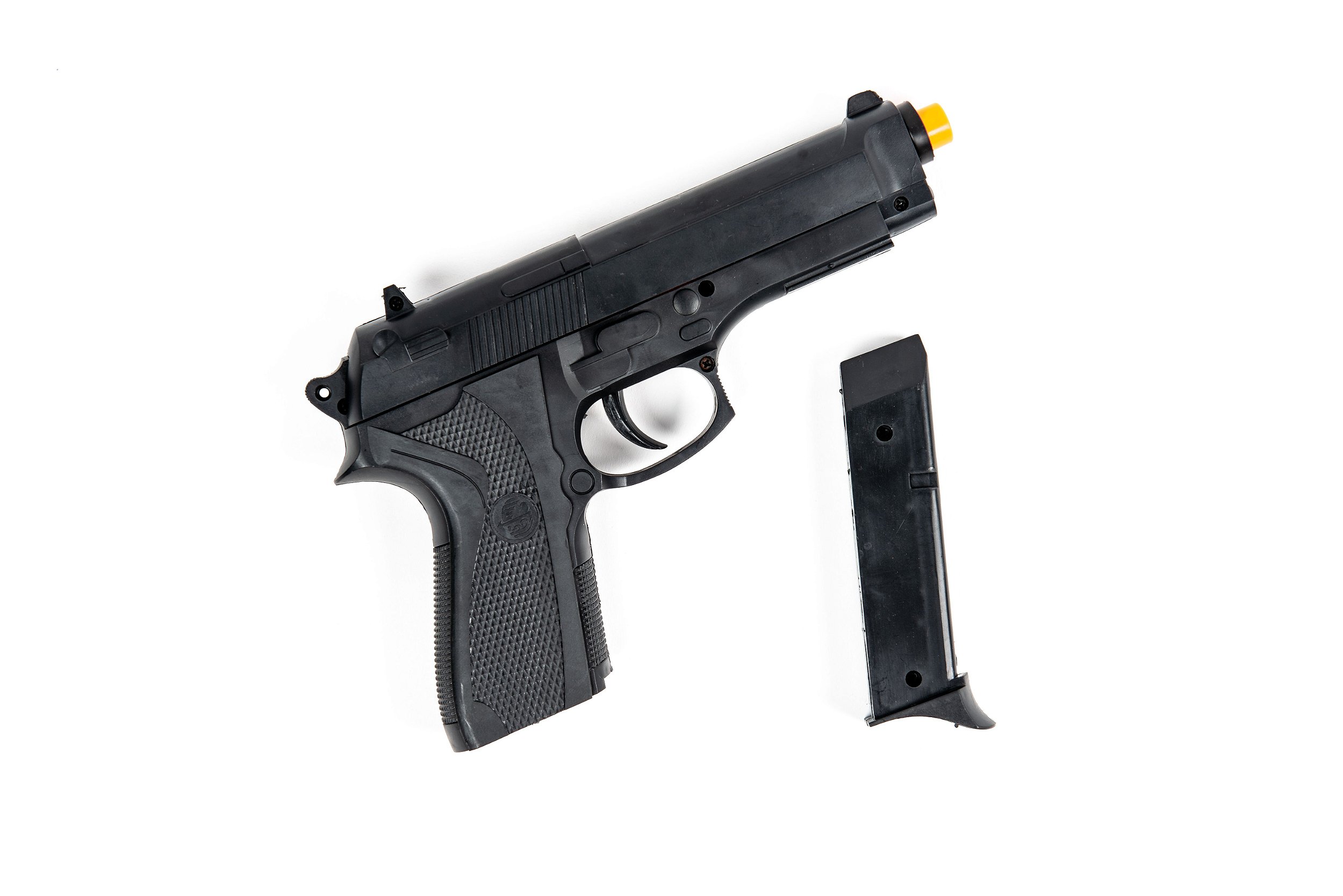 Pistola Airsoft Spring M92 KWC Rossi + Munições Velozter + Óleo