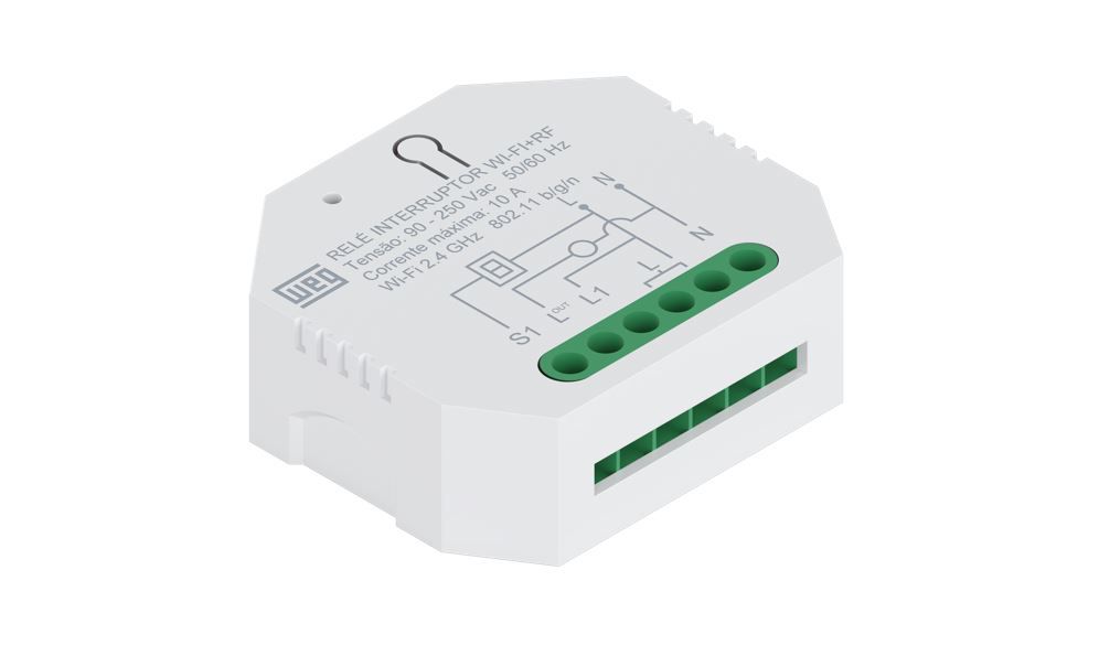 Rele Interruptor Smart Home WI-FI - WEG - Eletrovanza - Materiais ...