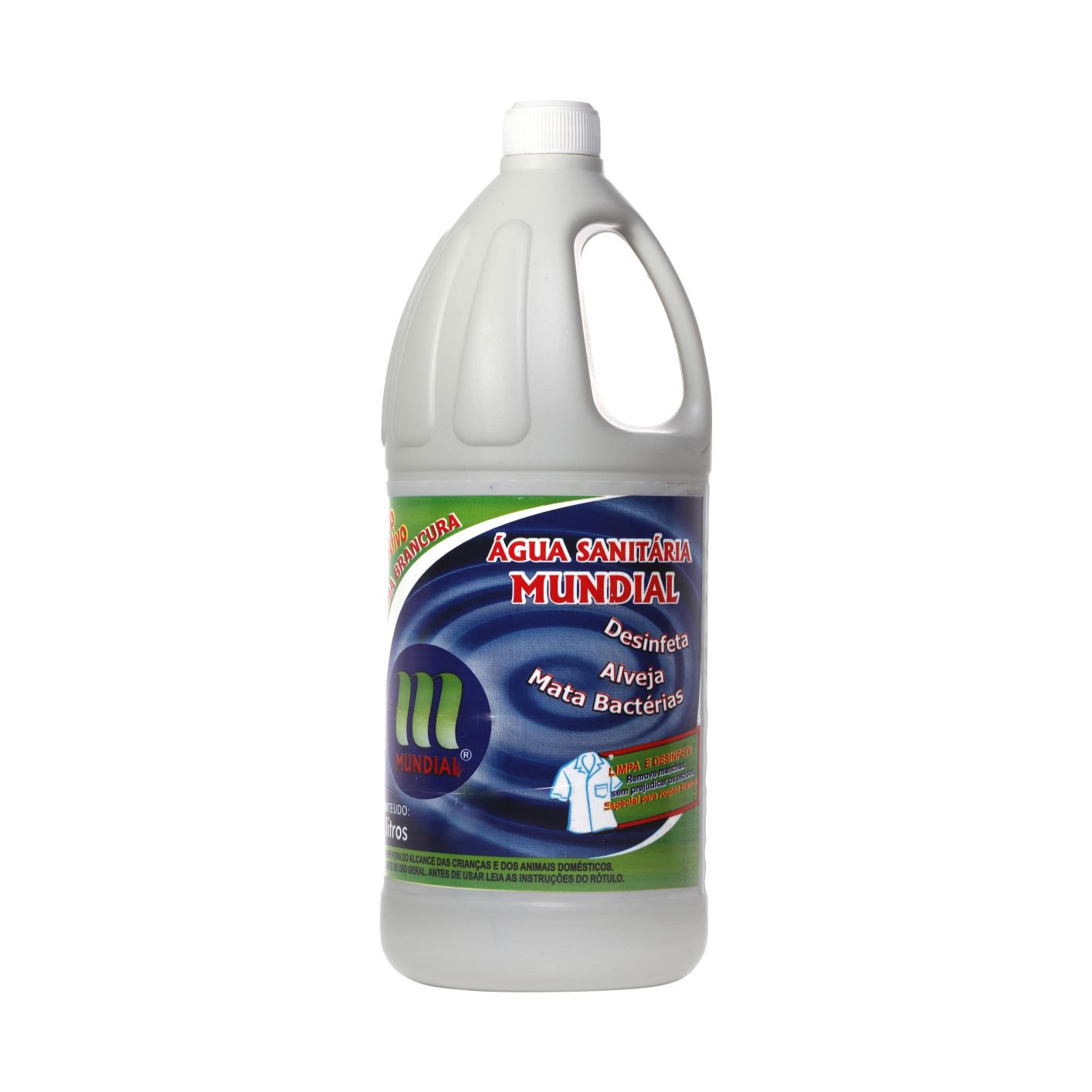 Cloro - Água Sanitária - 2 L - Loja Mundial Quimica Maceno
