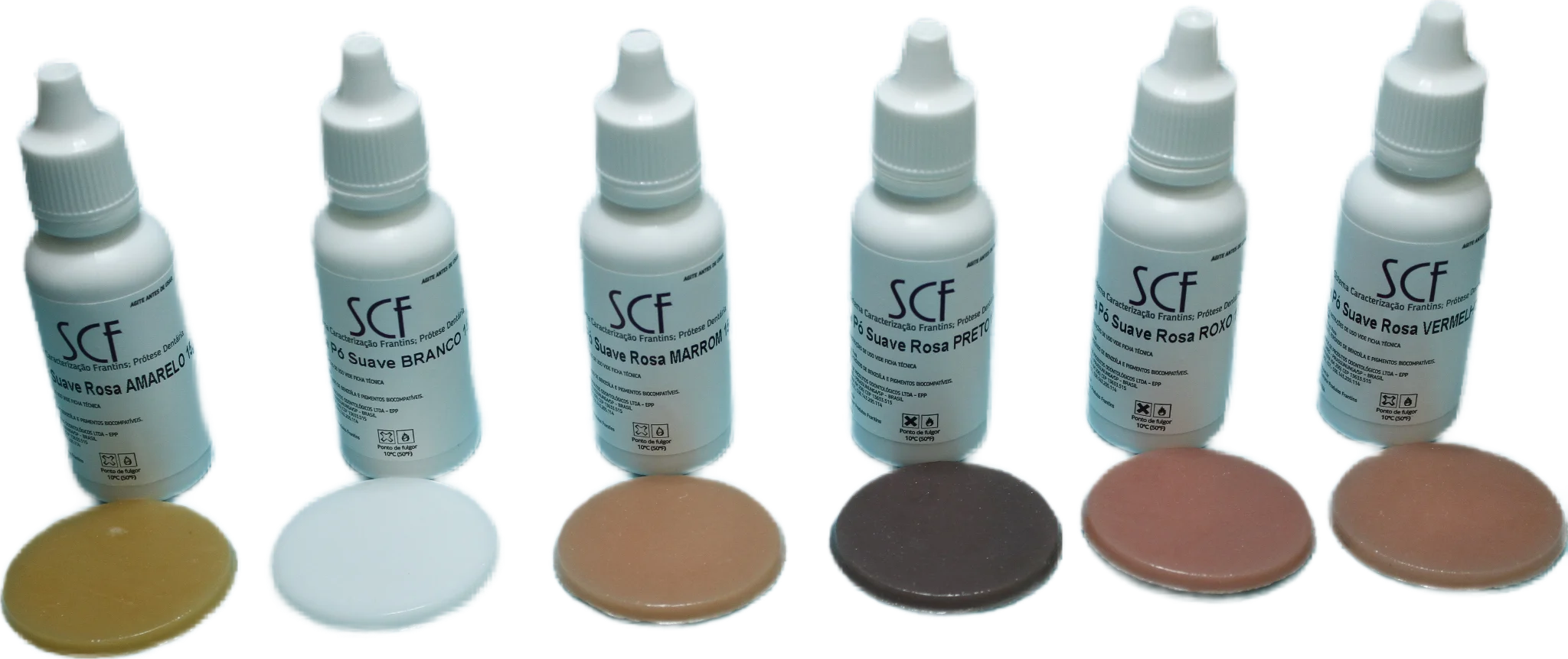 Resina SCF Suave (CX 6 UN 15GR/1 LIQ. TERM. C/C/2UN VEIAS RO/VER