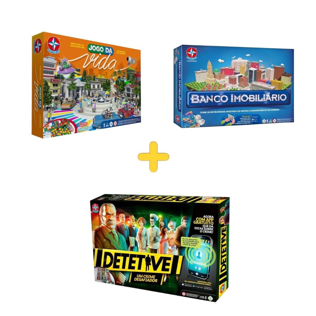 Kit Jogo War Edição Especial + Banco Imobiliário