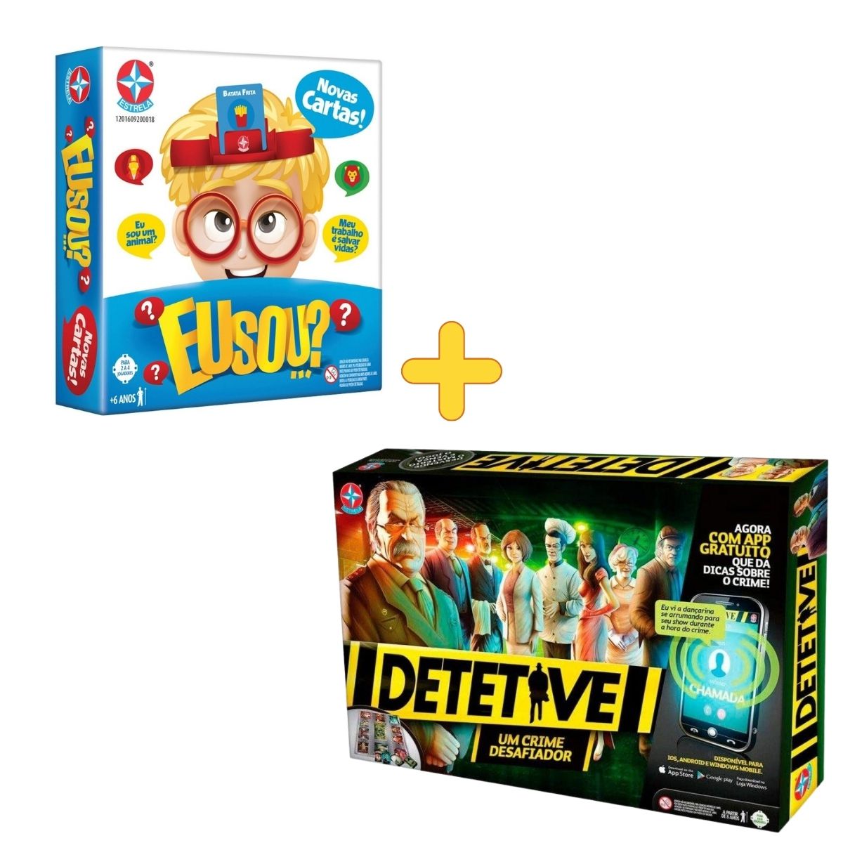 Jogo Detetive com aplicativo – Estrela - Brinque Aí Brinquedos