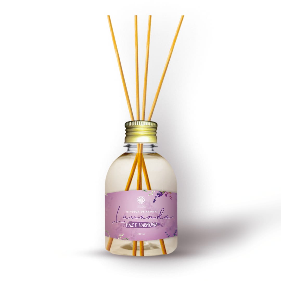 aroma atacado Difusor de Aroma Dharma Lavanda - 250ml - Atacado Incenso
