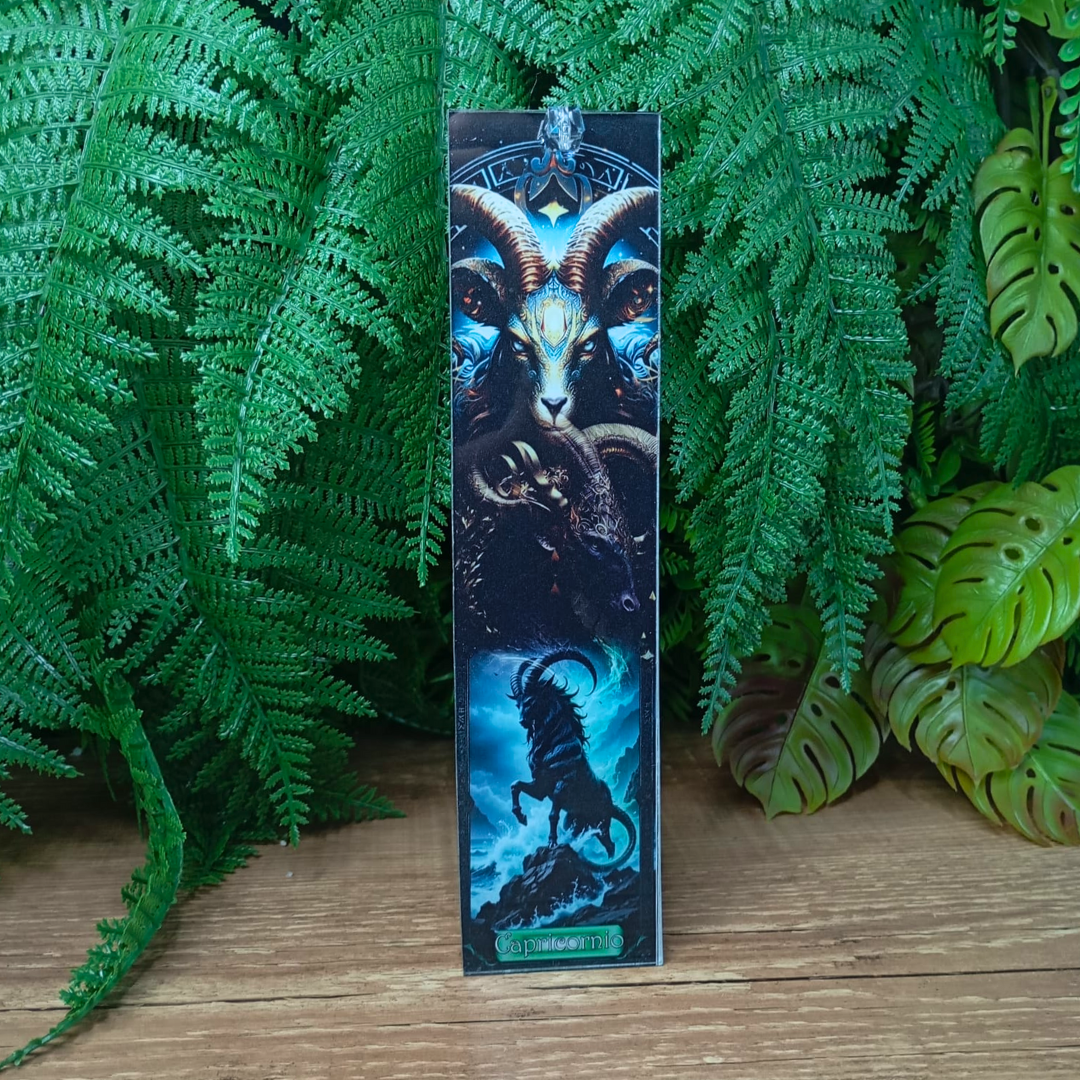 Incensário de Vidro Signo Capricórnio - 25x6cm imagem 2