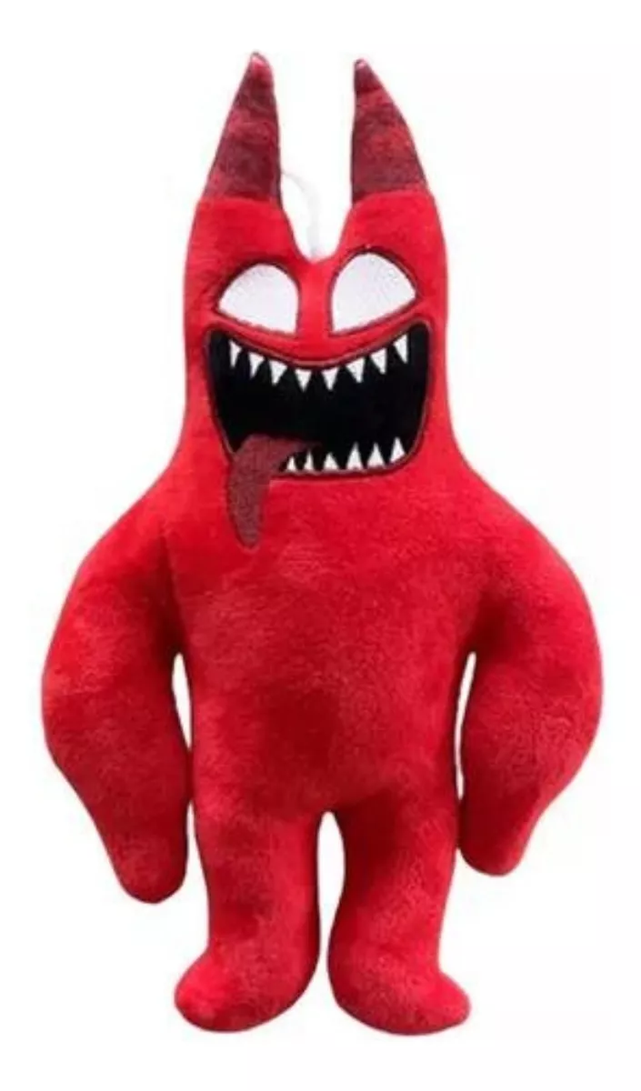 Pelúcia Creche do Banban Boneco Monstro Vermelho Banban 25cm