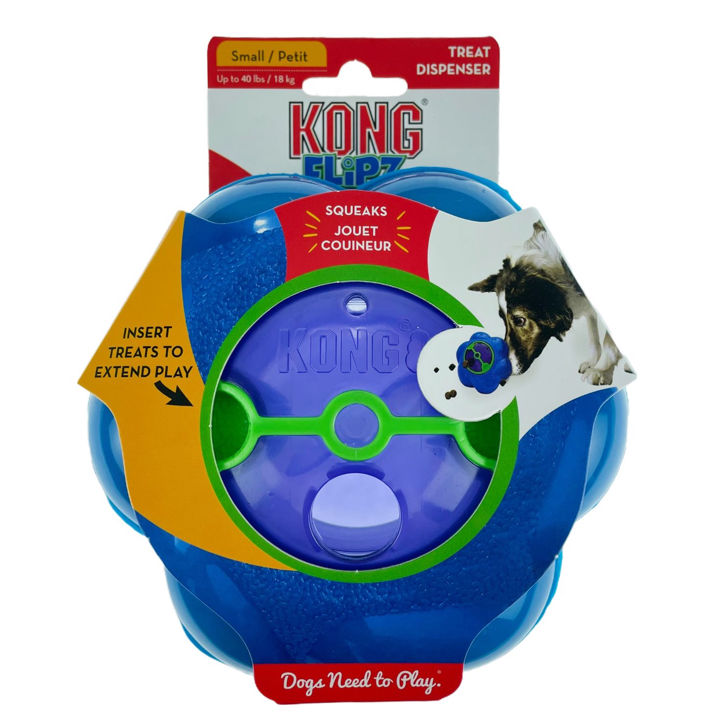 KONG Flipz - Treat Dispensing Dog Toy 