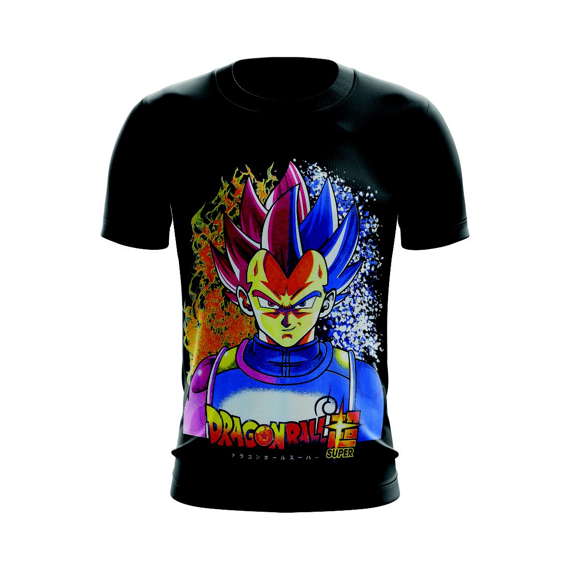 Camiseta Vegeta Super Saiyajin Blue - Dragon Ball Super - Unissex