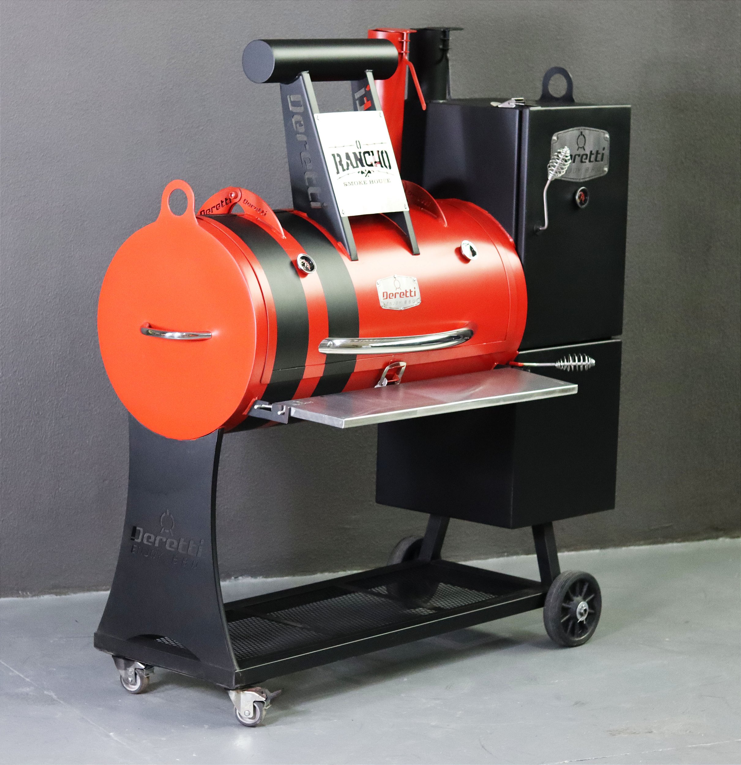 Pit Smoker 20' Kansas + Forno WB 3mm - Deretti Pit Smoker's e
