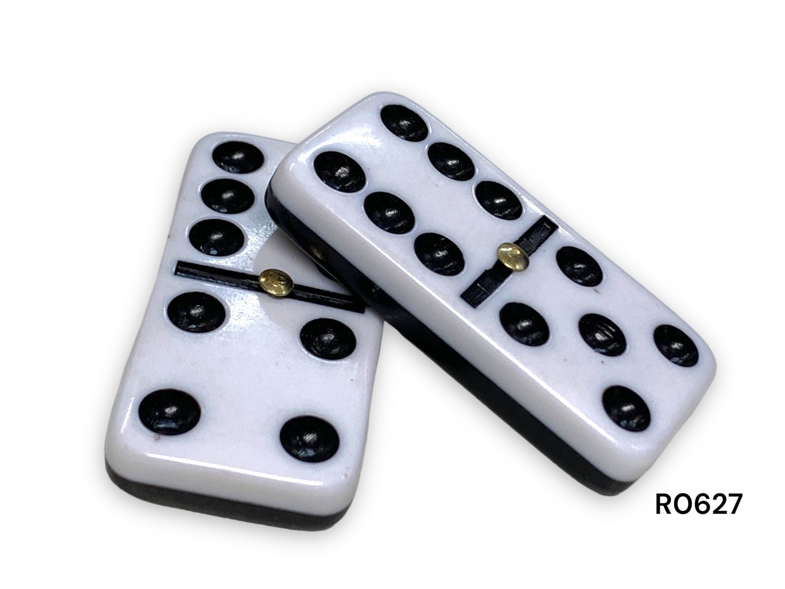 JOGO DE DOMINO PROFISSIONAL 2 CORES 11,5mm - Acessórios e Produtos