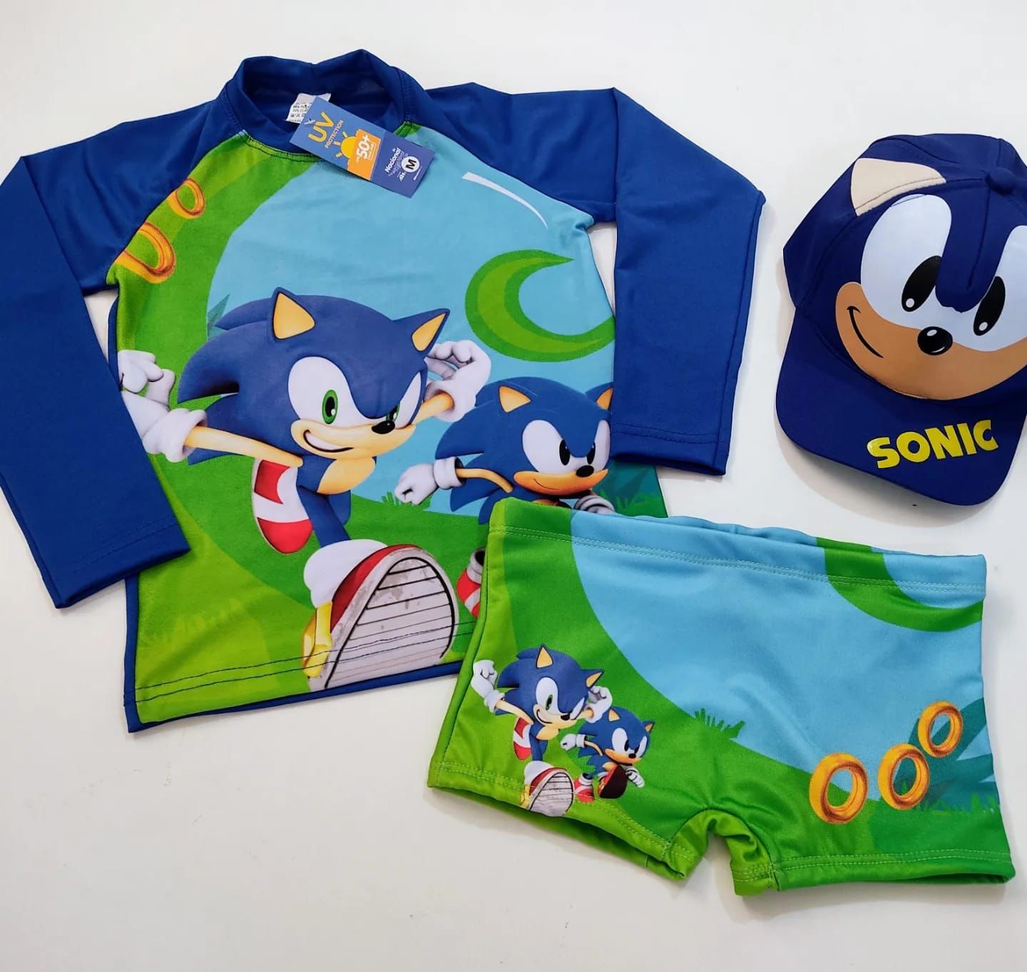 Roupa Sonic Infantil