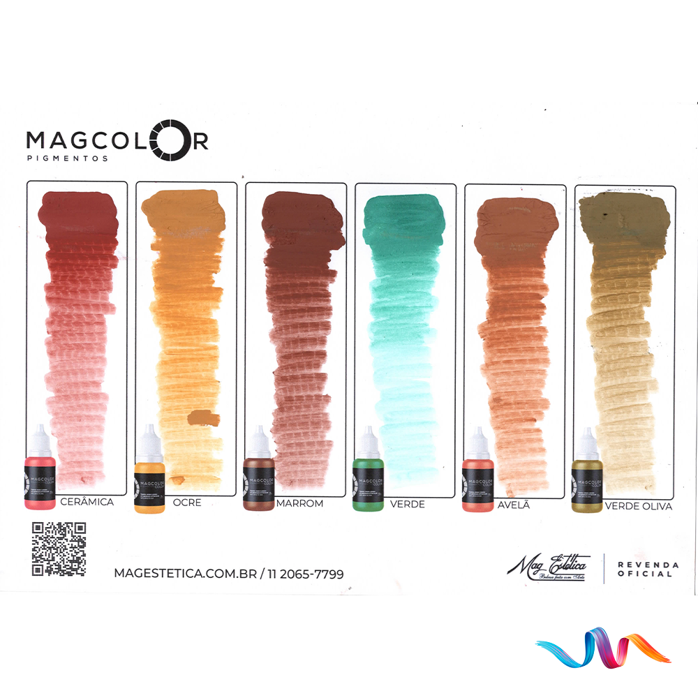 Magito Color Pigmento Mag Color 5ml | Kairós Micropigmentação - Kairós Cílios e ...