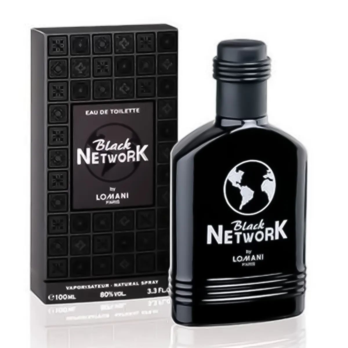 Black Network Masculino Edt - Lomani (Caixa Amassada) - AnMY Perfumes  Importados