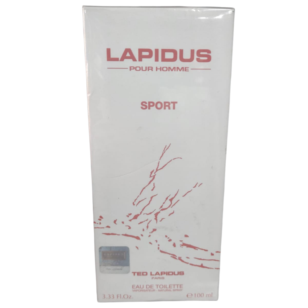 Lapidus Pour Homme Sport Eau de Toilette Masculino Ted Lapidus