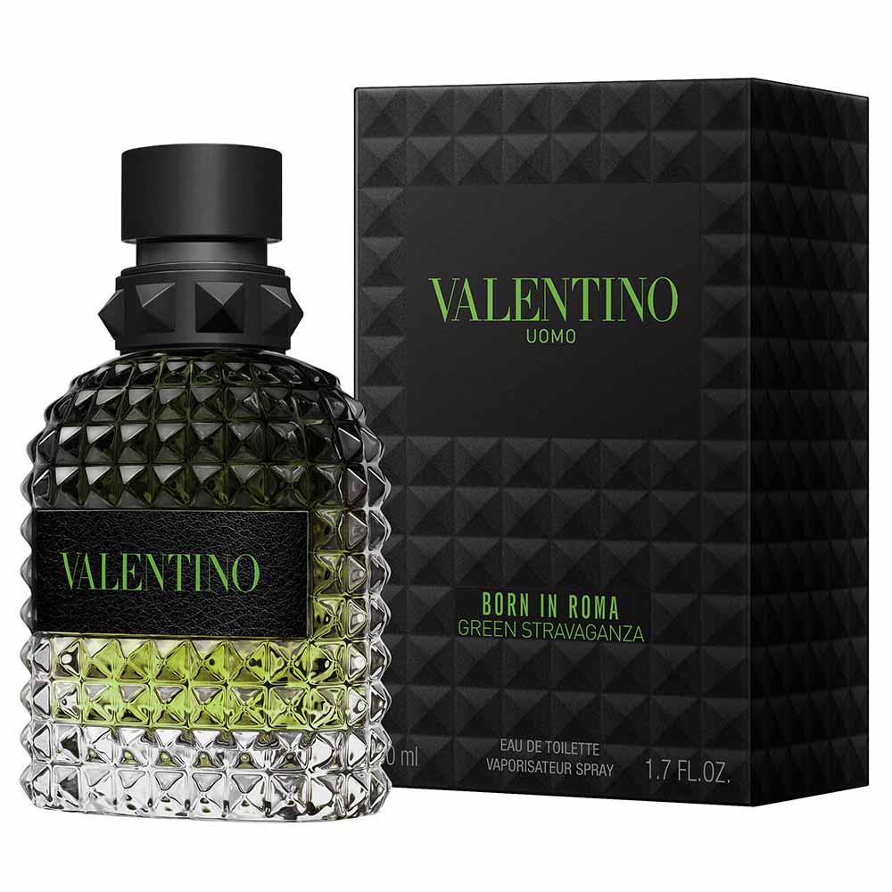Uomo Born in Roma Green Stravaganza Eau de Toilette Masculino