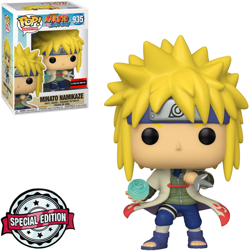 Action figure naruto shippuden - minato namikaze - quarto hokage