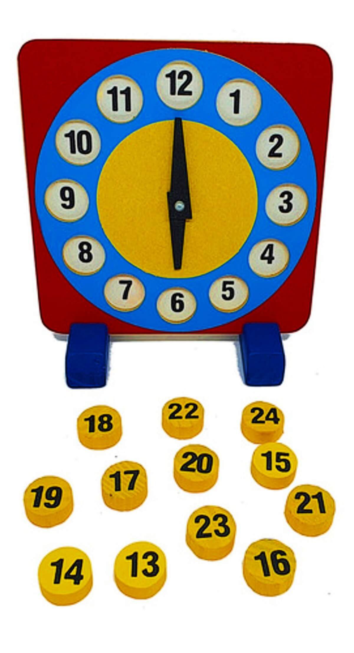 Relógio didático  Elo7 Produtos Especiais
