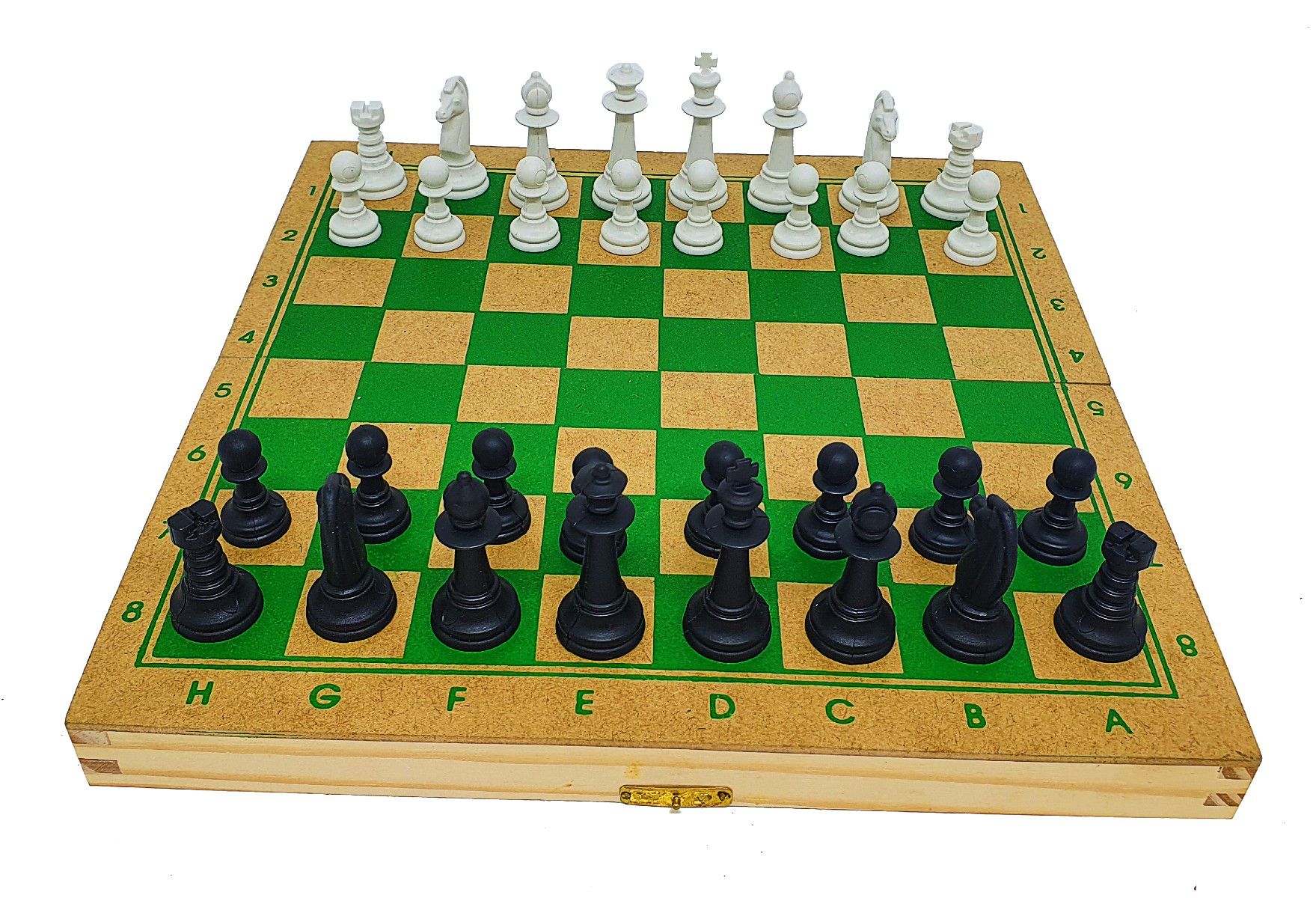 Jogo Xadrez e Damas Luxo Hoyle Games 2 Em 1 Tabuleiro Caixa