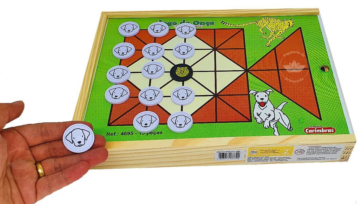 Jogo de Ludo Brinquedo Educativo - Carimbras