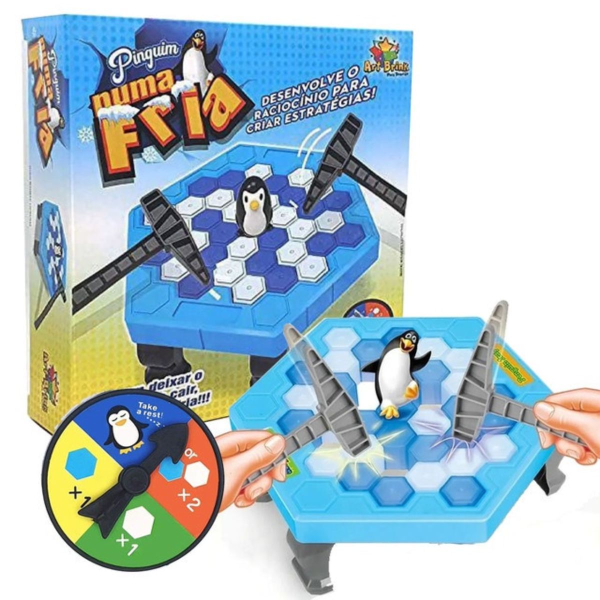 Jogo Infantil Pinguim Game Quebra Gelo