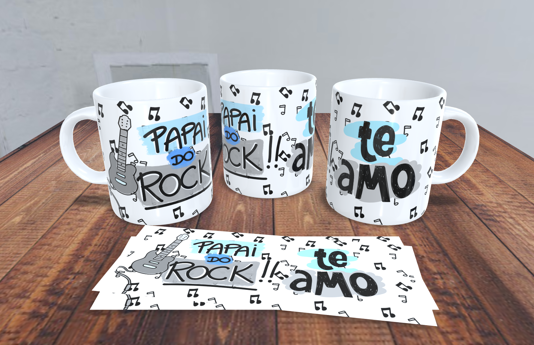 Caneca Pai Rockeiro