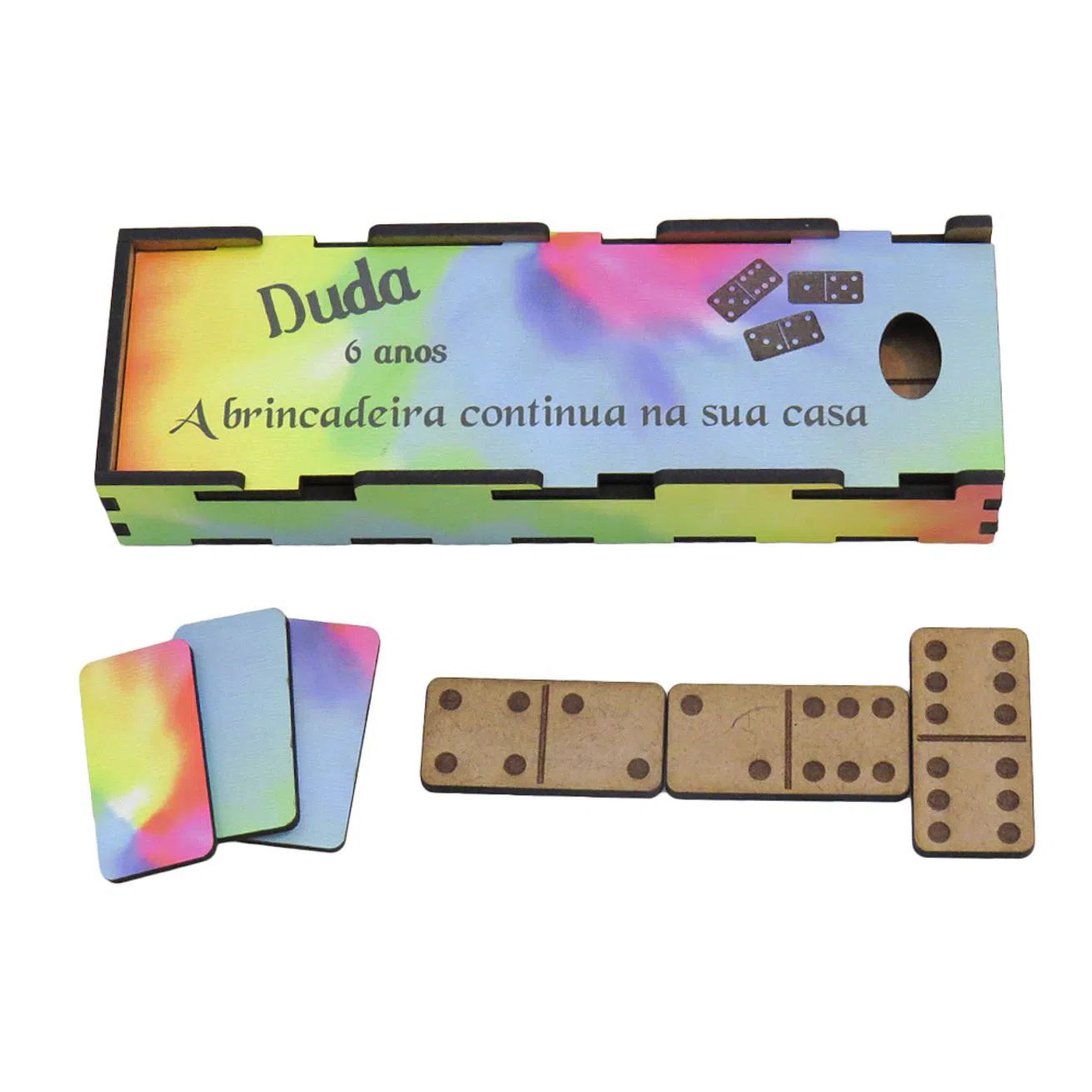 JOGO DOMINO MDF - ATACADO ATALAIA SL