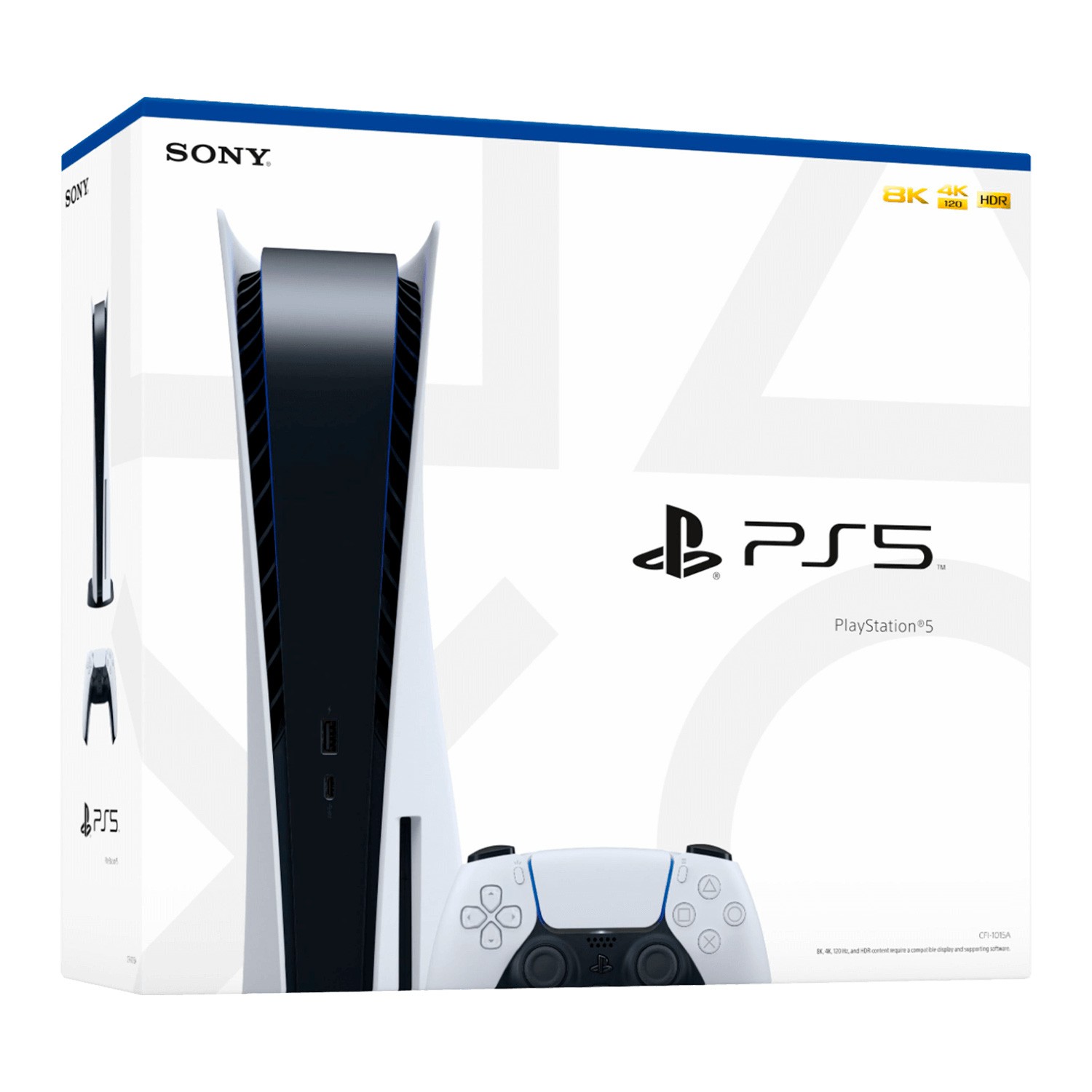 Playstation 5 825gb Sony CFI-1015A 8k - Lacrado - Worldwide Brasil - A loja  de Produtos Nacionais e Importados