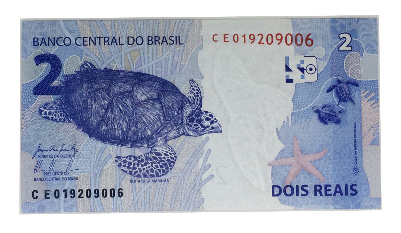 Cédula 2 Reais 2009 Caravelas Coleções