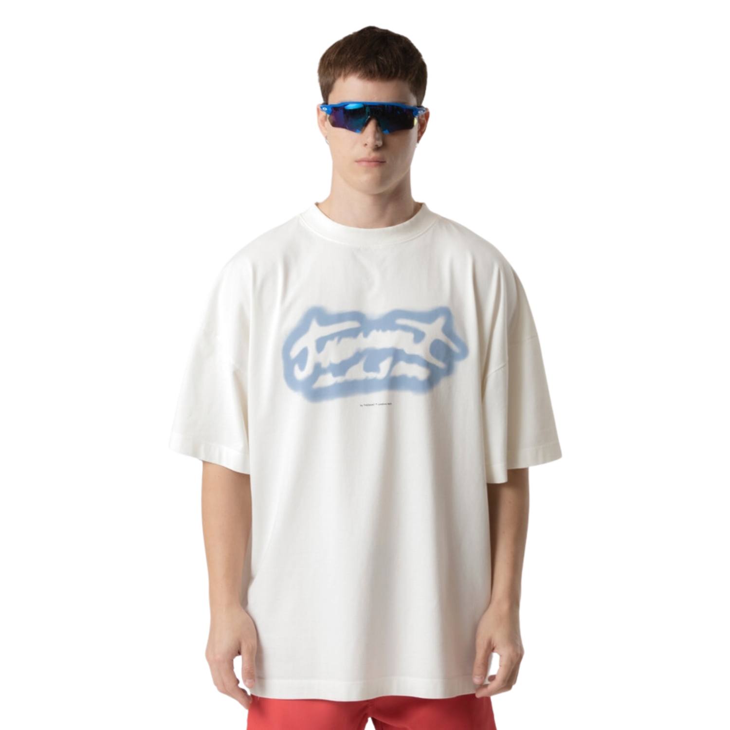 T-SHIRT OVERSIZED SMOKY - OFF WHITE - Garage Streetwear T-SHIRT OVERSIZED SMOKY - OFF WHITE - Garage Streetwear