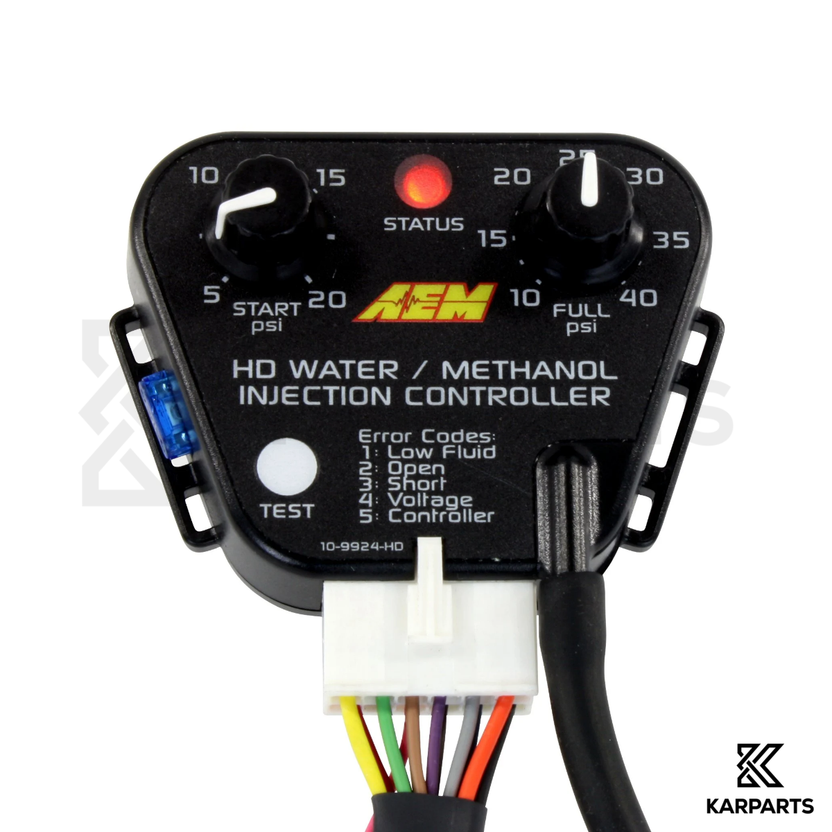KIT CONTROLADOR ESTÁNDAR AEM V3 AGUA/METANOL – Mvd Competición