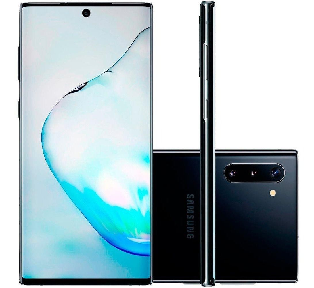 Usado: Samsung Galaxy Note 10+ 256GB Preto Excelente - Trocafone - Celular  Básico - Magazine Luiza