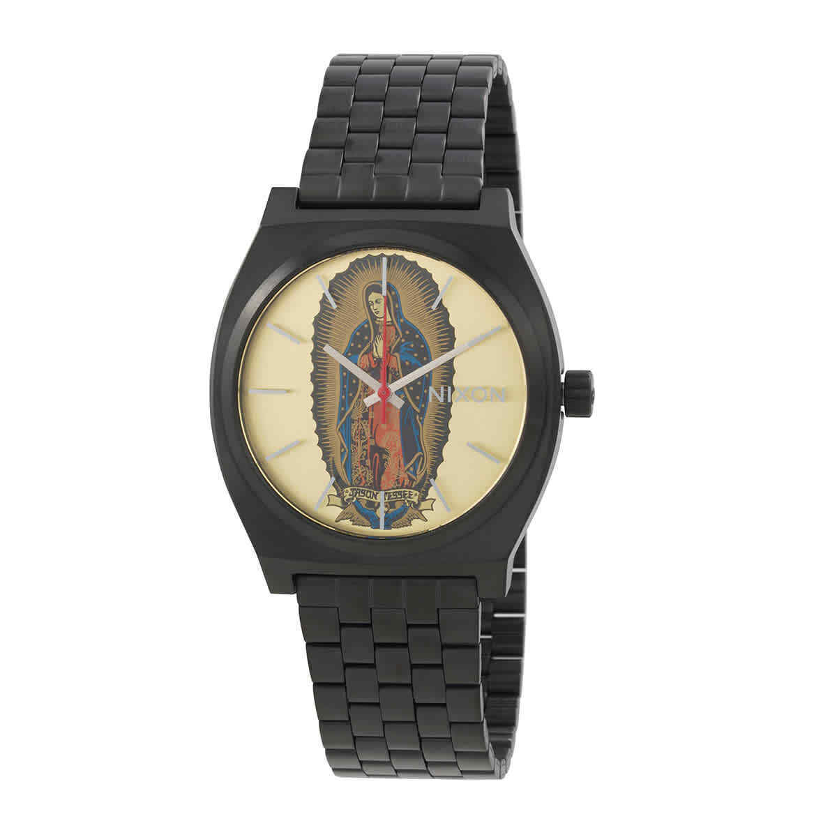 Relógio Nixon X Santa Cruz Skateboard Time Teller Preto