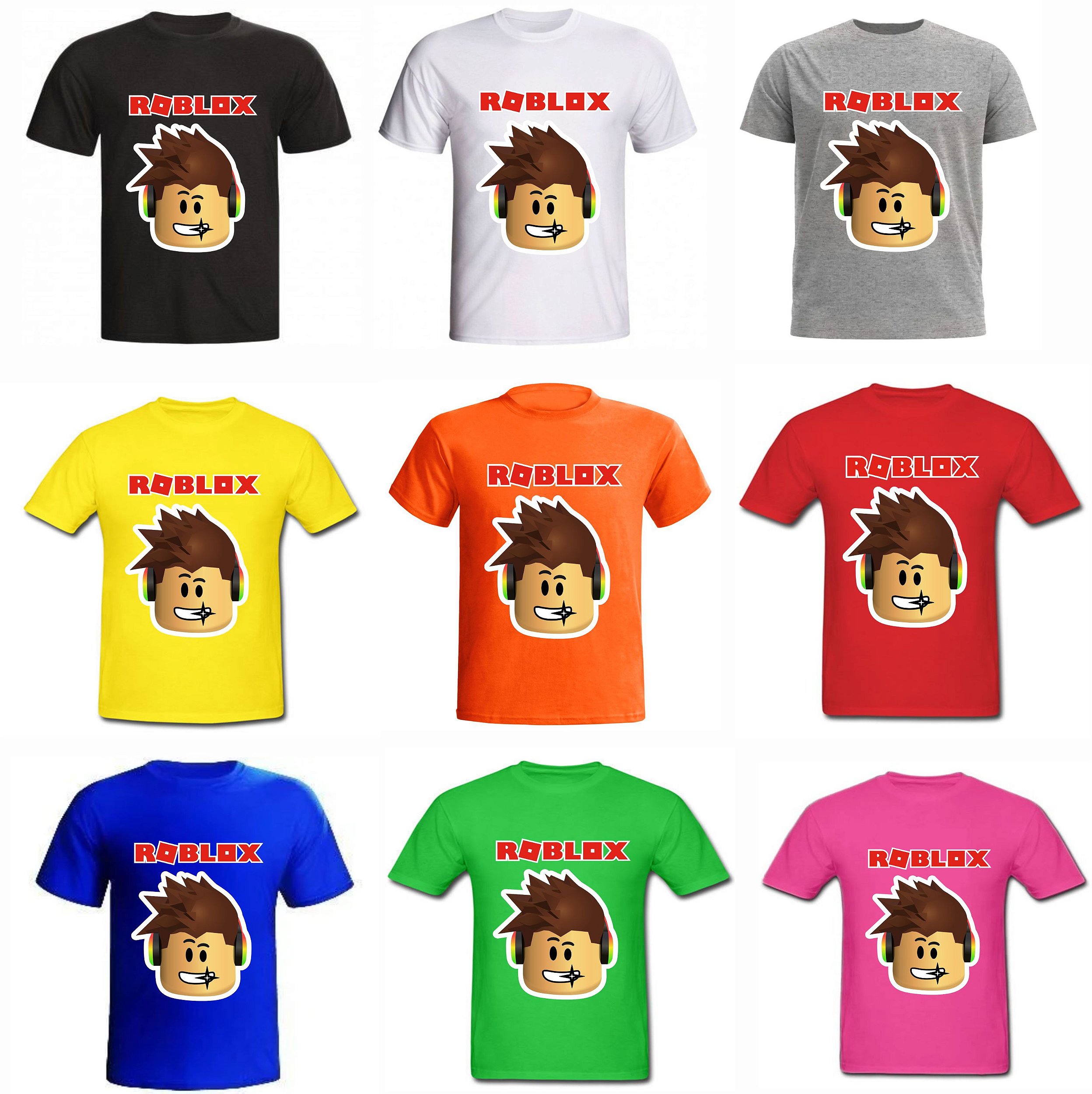 T shirt roblox camisa do brasil preta