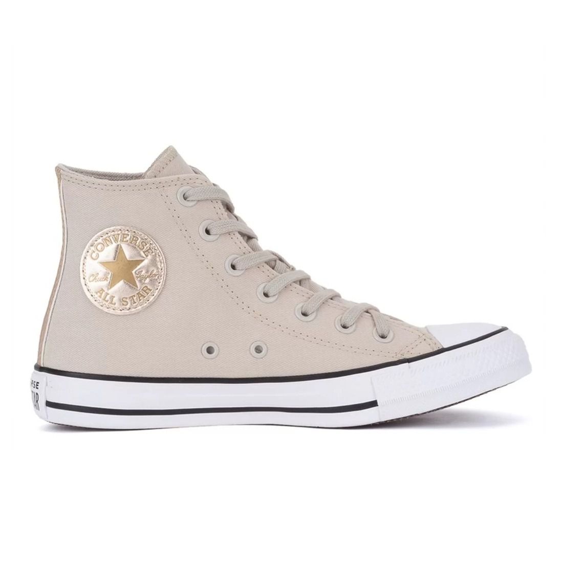 Tênis Converse All Star Chuck Taylor All Star Anodized Metals Bege